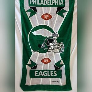 Vintage 1994 NFLP Philadelphia Eagles Beach Towel